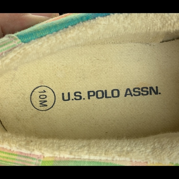 US Polo Association multicolored sneakers W 10M - Picture 11 of 12